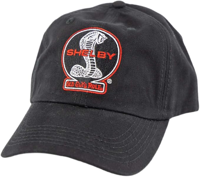 OLD GUYS RULE Hat, Baseball Cap for Men Shelby Cobra Aged to