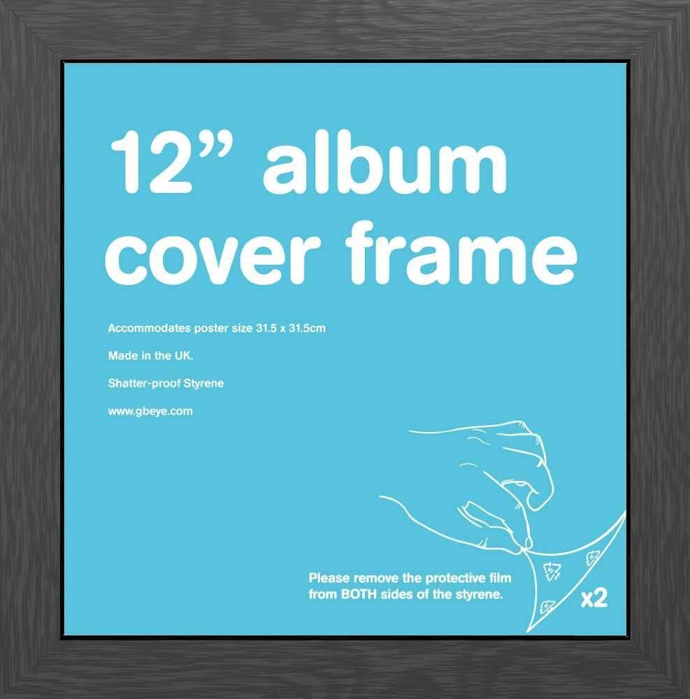 GB eye FMALA1BK Black Album Frame, 31.5x31.5cm, Wood, 31.5x31.5x3.8 cm