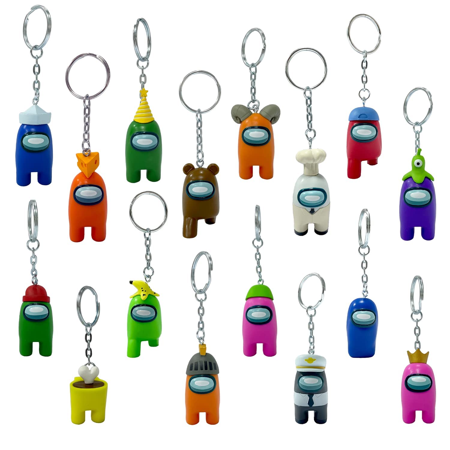 P.M.I. Among Us Figural Keychains 1 Pack 4 cm (S2) (AU8210)