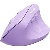 seenda Ergonomic Mouse Wireless, MOU200 Bluetooth Vertical Mouse - 3 Multi-Device Connectivity,1000/1600 /2400 DPI, Ergo Opti