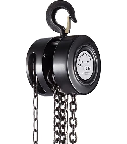Hand Chain Hoist 2 Ton Alloy Steel Lifting Tool – 10ft Lift, 360° Hook Rotation, Heavy-Duty For Workshop & Warehouse