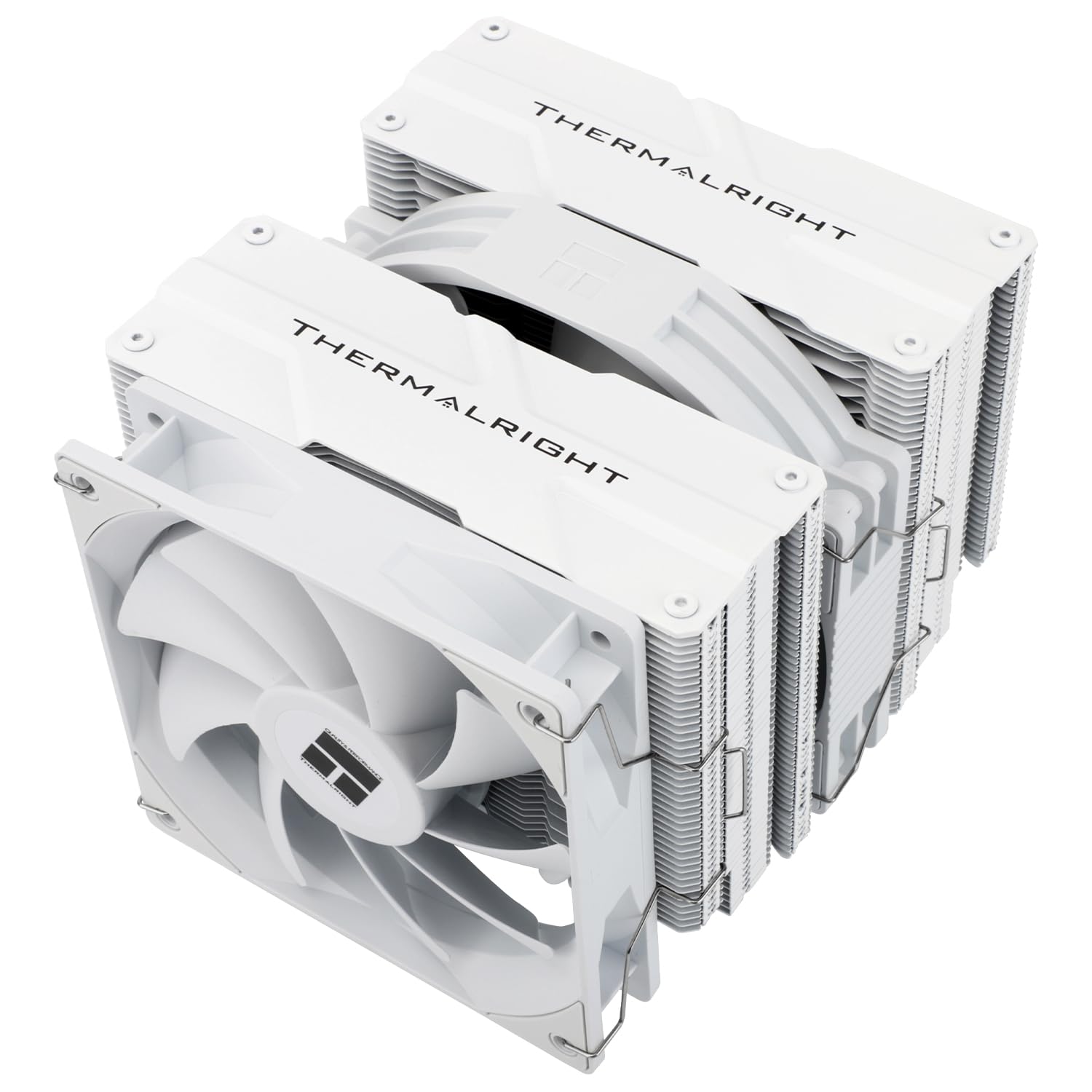 Photo 1 of Thermalright Peerless Assassin 140 White CPU Cooler, 6 Heat Pipes AGHP Technology,Dual PWM Fans with 1500RPM Speed, Double Towers Cooler,for AM5/AM4&Intel LGA 1700/1851/1150/1151/1200,PC CPU Cooling