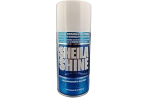 Sheila Shine 10oz Stainless Steel Cleaner and Polish - Cleans, Polishes & Protects Kitchen Appliances, Refrigerators, Sinks, Ovens & Grills - Residue, Streak Free Shine - Stainless Steel Cleaner Spray