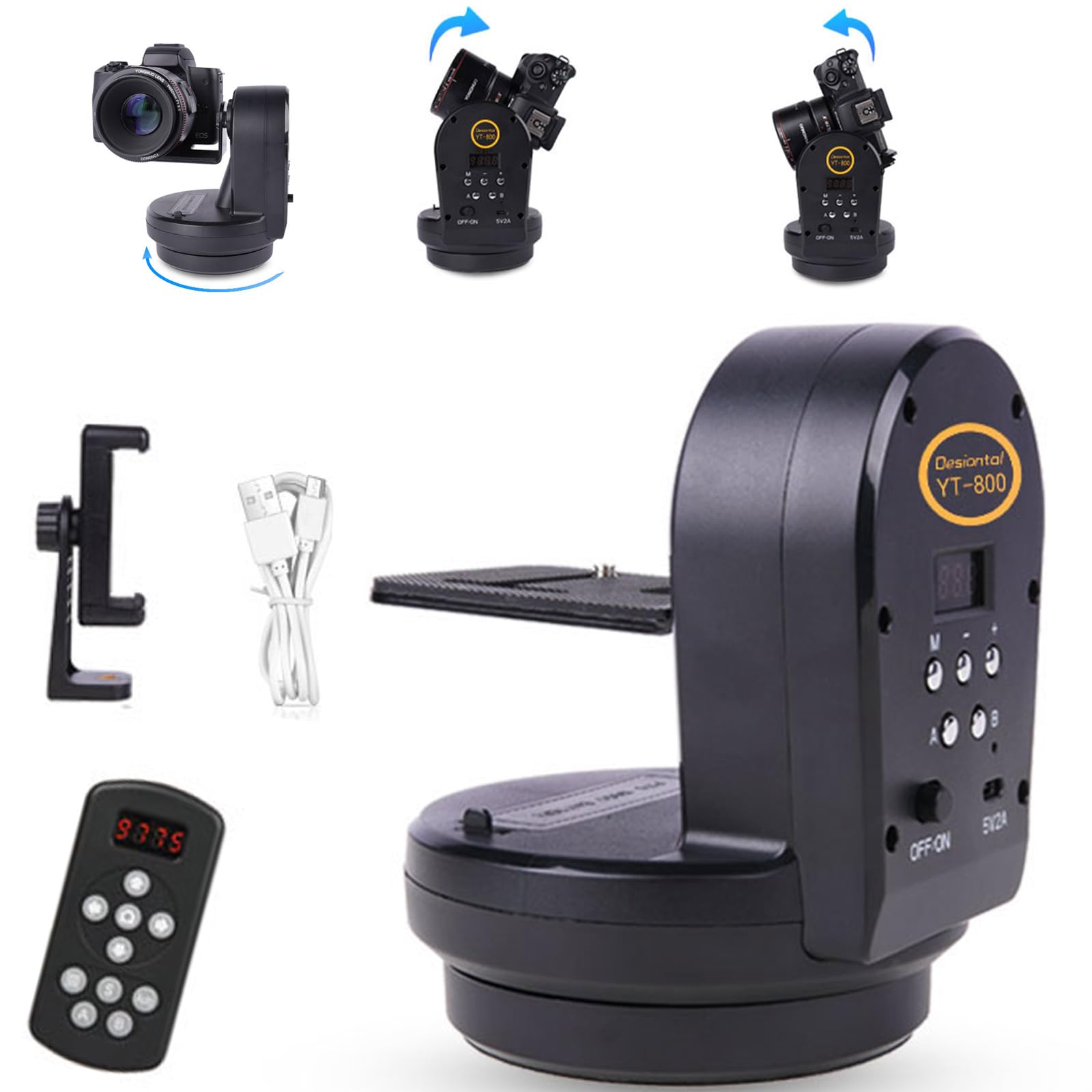 Mua ZTIANFOTO YT-800 Auto Motorized Rotating Panoramic Head with Remote ...