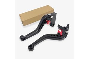 Replacement for Triumph Trident 660 2021-2024 Short Brake Clutch Lever CNC Aluminum Alloy Accessories (Black `red)