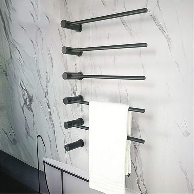 Calentador de toallas eléctrico Toallero eléctrico de 6 barras ...