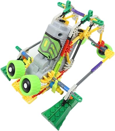 Amazon Tradearch 組み立て式 ロボット モーター搭載 動く おもちゃ 電動 立体パズル 工作 グリーン 電動ロボット おもちゃ