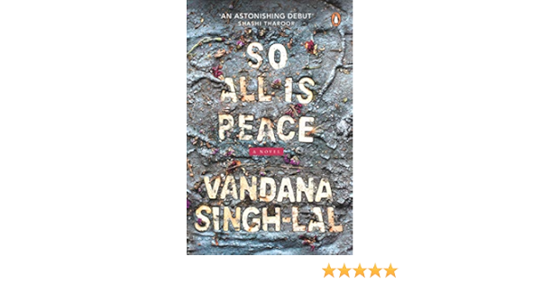 So All Is Peace Vandana Singh Lal 9780670093717 Amazon Com Books