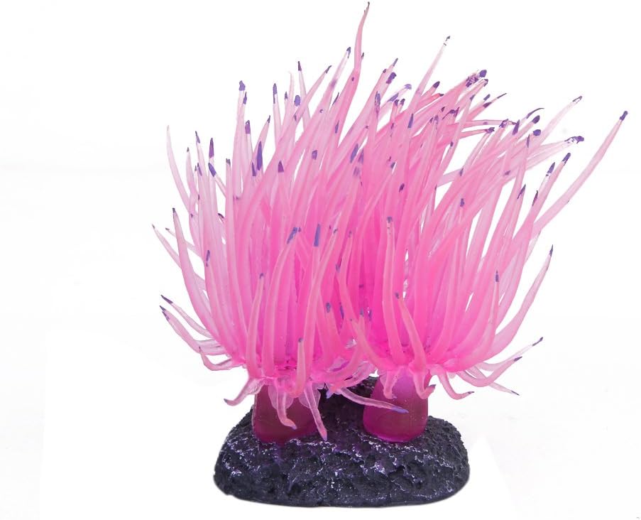 pink fish tank decorations