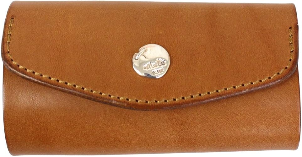 Amazon モト Moto Kc5 キーケース Brown One Size Brown Leather Silver Moto モト バッグ スーツケース