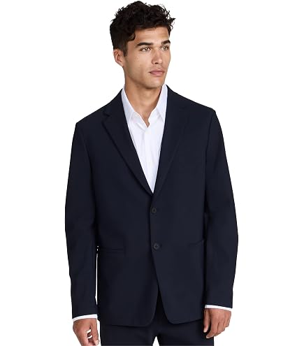 Theory Men's Clinton DPK Jacket with Precis, Putty, Tan, Off White