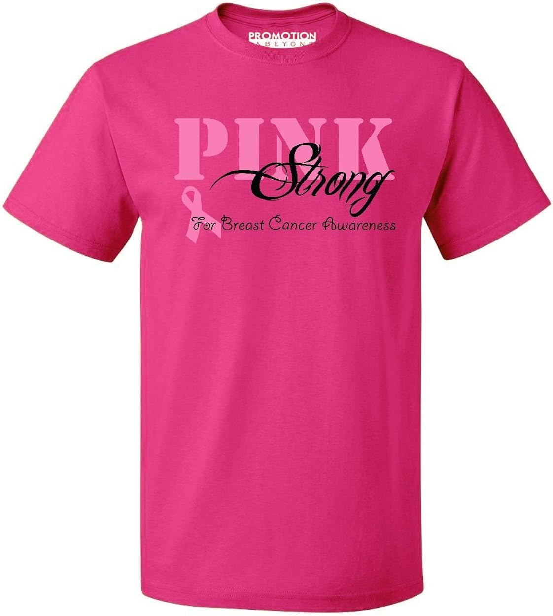 P&B Pink Strong Breast Cancer Awareness Men's T-Shirt