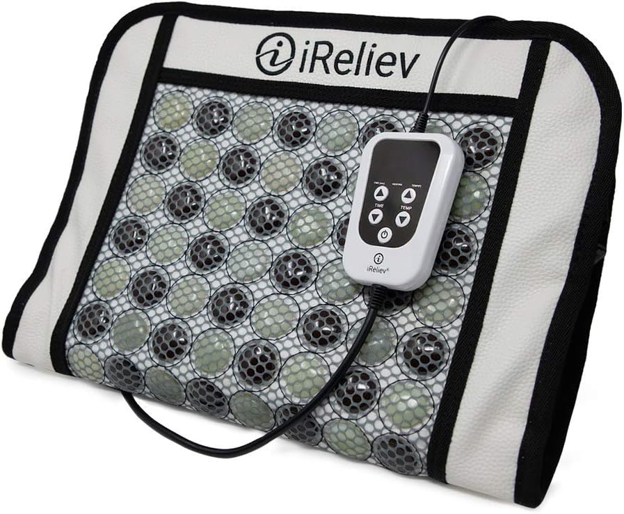 Far Infrared Heating Pad with Natural Jade for Pain Relief by iReliev