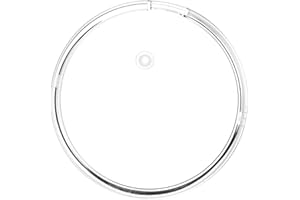 Yellow Jacket 49100 80 mm Replacement Crystal for Brute II Manifolds,Red/blue