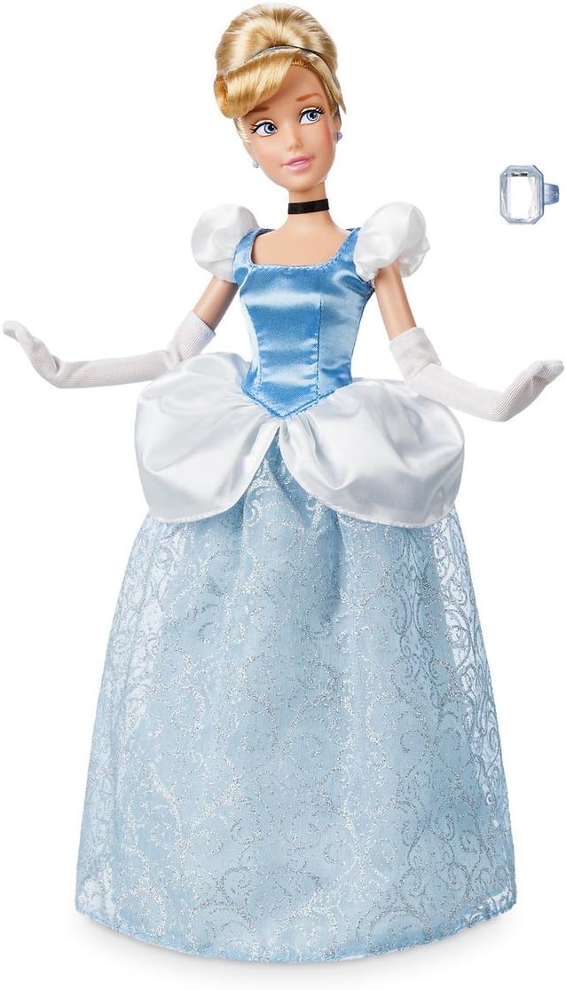 Disney Store Cinderella Classic Doll with Ring - 11 1/2'' 2018 Version