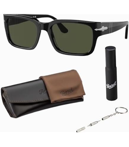 Amazon.com: Persol PO3272S Rectangle Shape Sunglasses With