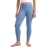 CRZ YOGA Girls Butterluxe Full Length Yoga Leggings - Athletic Sports Casual Pants High Waist Tights Kids Teen