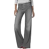BMSTAY Women's High Waisted Wide Leg Jeans Loose Fit Straight Leg Denim Pants 2025 Trendy