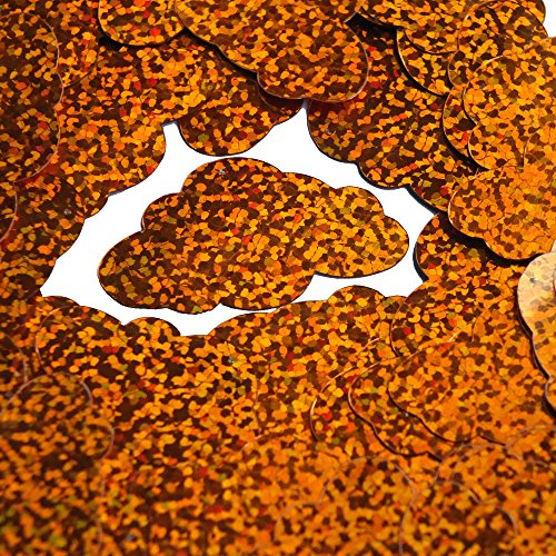 Orange Hologram Multi Reflective Metallic. In the Cloud 1.5