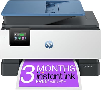 HP OfficeJet Pro 9125e All-in-One Printer Colour, 3 Months Instant Ink, 3 Year