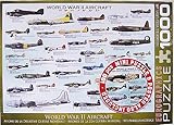 EuroGraphics World War II Aircraft 1000 Piece Jigsaw Puzzle