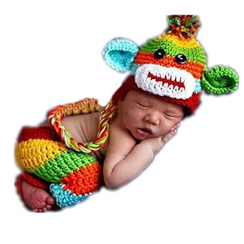 monkey cap for newborn baby