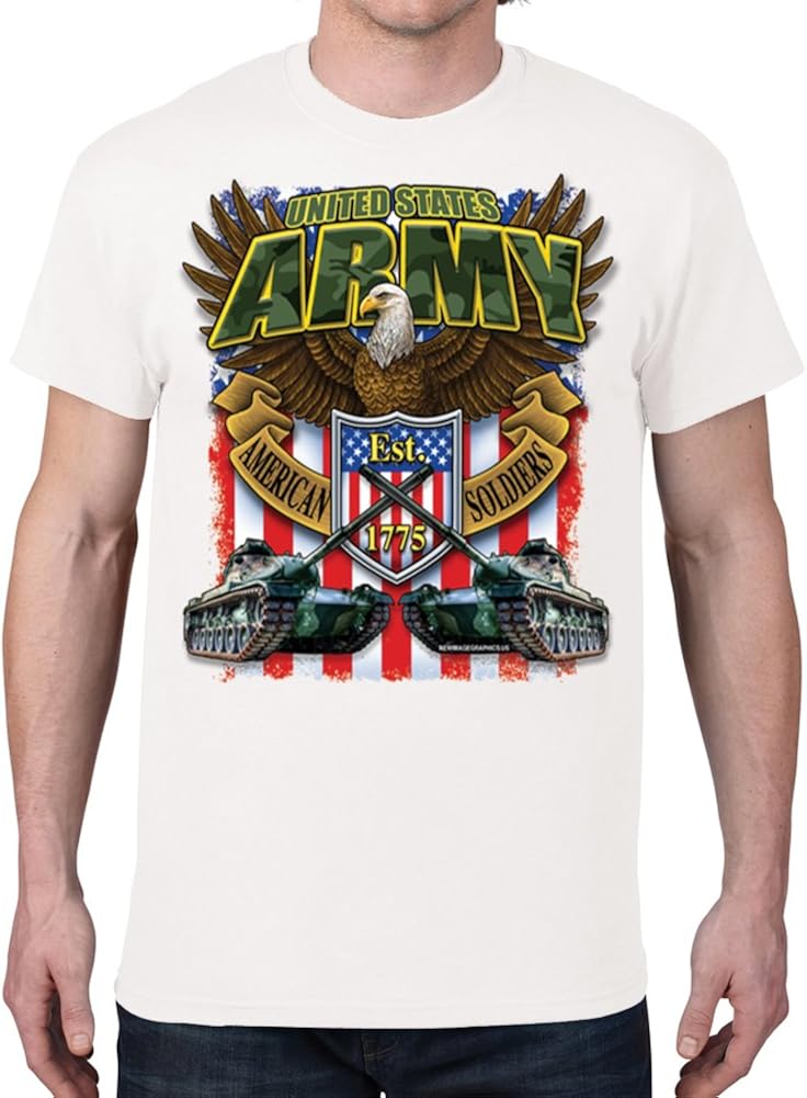 Men's United States Army White TShirt (XL) Amazon.ca Clothing