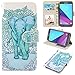 UrSpeedtekLive Samsung Galaxy J3 Emerge Case, J3 2017 Case, J3 Prime Case, Amp Prime 2 Case, J3 Emerge Wallet Case, Premium PU Leather Flip Case Cover w/Card Slots & Kickstand(Elephant)
