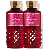 Bath and Body Works Champagne Apple & Honey Shower Gel Gift Sets 10 Oz 2 Pack (Champagne Apple & Honey)
