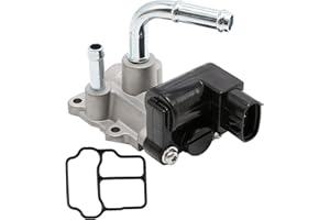 CADUFUELLY 22270-20050 Idle Air Control Valve W/Gasket Replacement for Toyota HIGHLANDER 2001-2003 LEXUS ES300 1999-2001 RX300 1999-2003