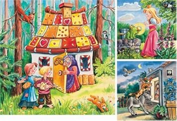 Ravensburger 09347 Meine Liebsten Marchen 3 X 49 Teile Puzzle Amazon De Spielzeug