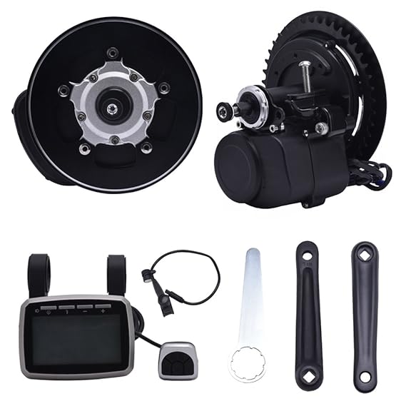 HUKOER Drehmoment Sensing Center Motor brushless Getriebe Mid-Drive Motor ebike umwandlungs-Kits