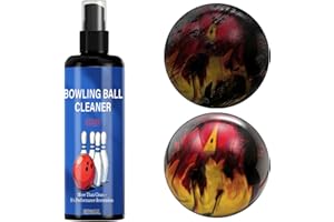 Bowling Ball Cleaner | 100ml Polish Cleaning Spray with Towel,Bowling Ball Cleaning Kit - for Beginners Bowlers Men Women Gym