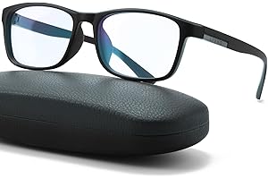 LIVHO Anti Blue Light Glasses Men, Mens Blue Light Glasses With UV400 Protection, Fake Glasses For Computer Eye Strain