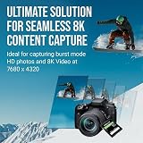 PNY 256GB X-PRO UHS-II SD Card Class 10 V90 U3 300MB/s 280MB/s view 5