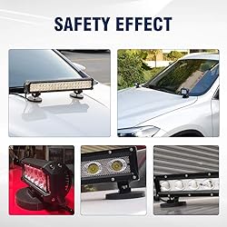 Magnetic Base LED Light Bar Mounting Brackets