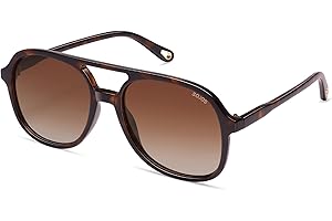 SOJOS Retro Polarized Aviator Sunglasses Womens Mens Classic 70s Vintage Trendy Square Aviators SJ2174