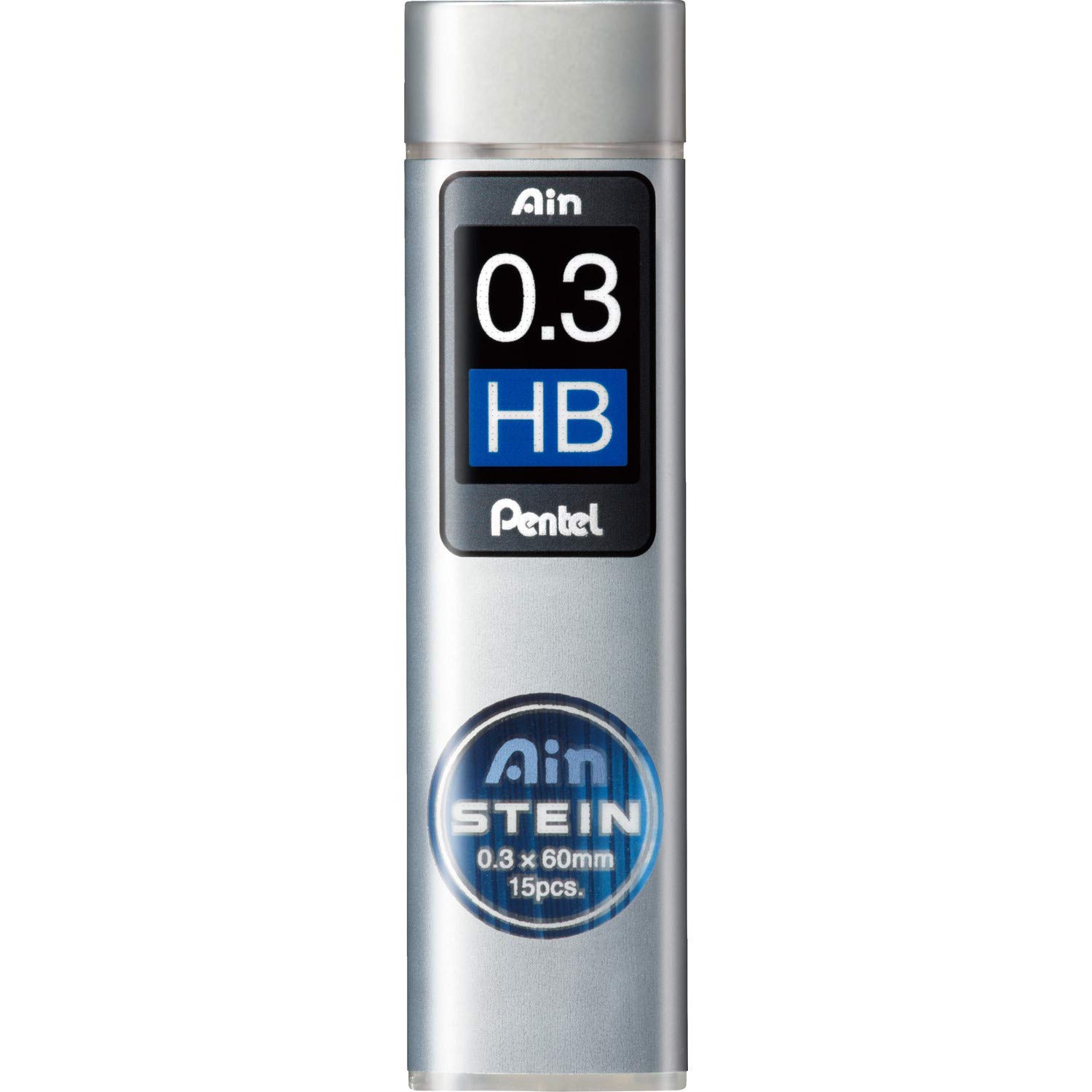 Pentel 0.3 mm HB Ain Stein Refill Lead (Pack of 12)