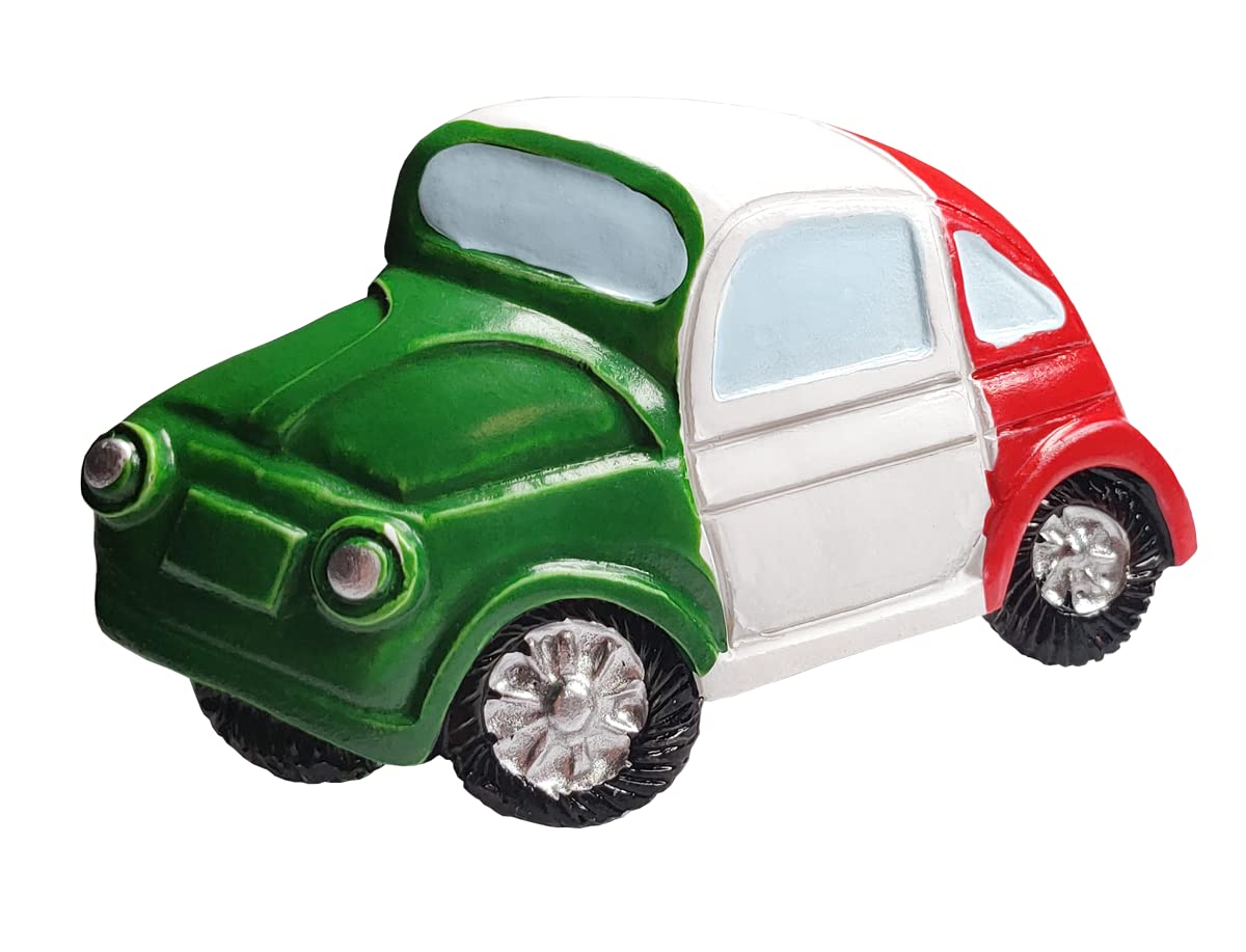 3D Fridge Magnet Vintage 500 Italy Flag Fridge Magnet, 3D Scooter Decoration for Magnetic Whiteboard, Home and Kitchen, Office