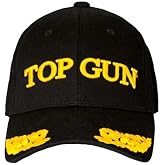 Top Gun Official Cap with Scrambled Eggs Embroidery
