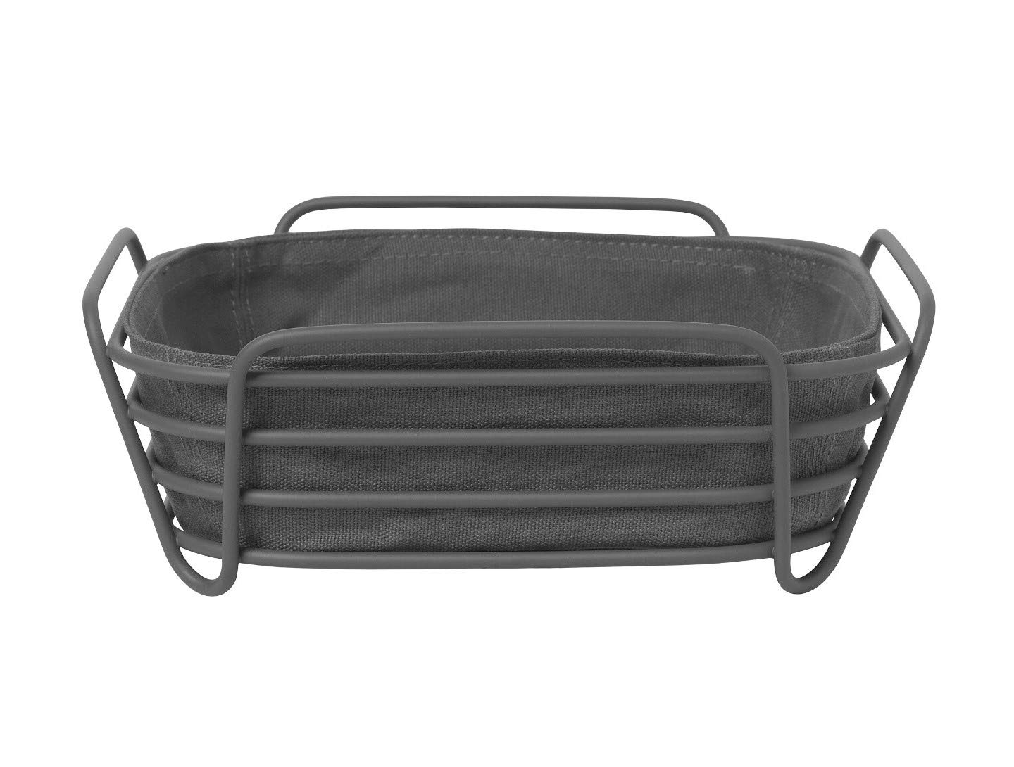Blomus 63871 Bread Basket 21 x 21 x 9.5 cm Black