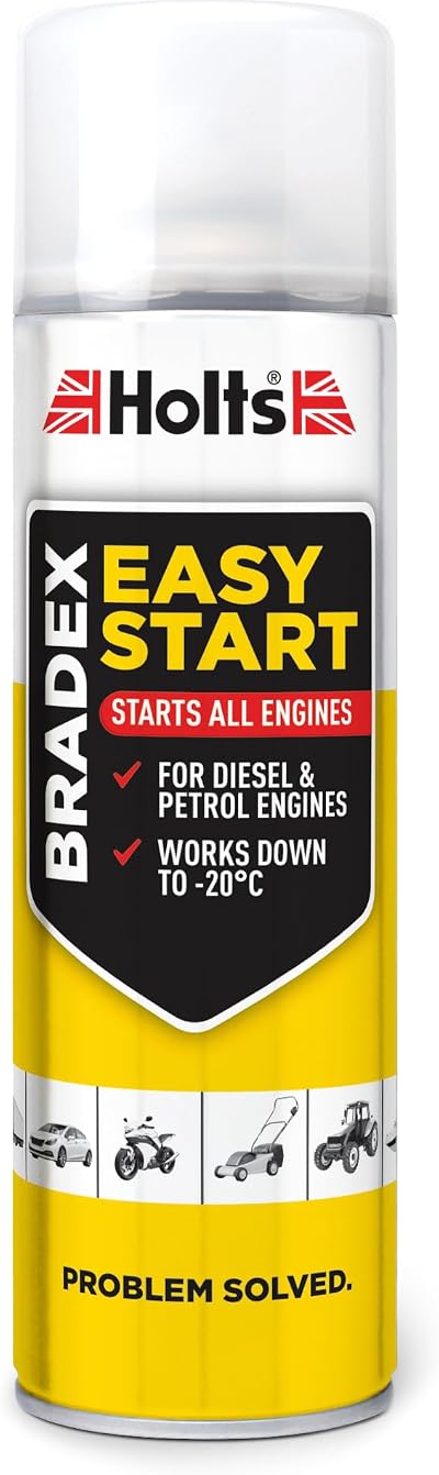 Holts Bradex Easy Start Starting Fluid 300ml Diesel Petrol Engine Aids Start