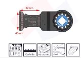 Bosch 5-piece Starlock Tungsten Carbide Plunge-Cutting Blade Set view 4