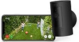 Ring Stick Up Cam Battery | 1080p HD Outdoor Security Camera, Wifi, Alexa view 1