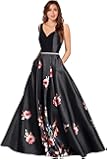 LL Bridal Women's V Neck Prom Dresses Party Ball Gown Llap11