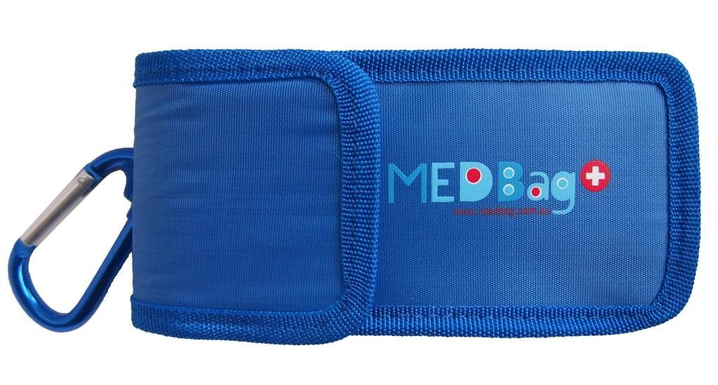 Double EpiPen Pouch-Blue
