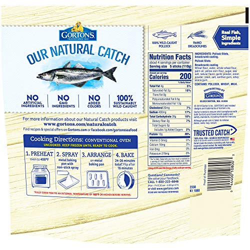 1 Gortons+Crunchy+Breaded+Sticks+Frozen