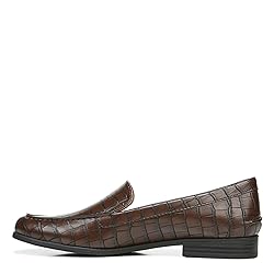 LifeStride Womens Margot Loafer, Brown Croc, 8 US