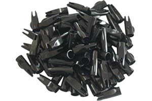 JIEXI HWYP Plastic Arrow Nocks for 11/32" Compound Bow Arrows Pack of 50