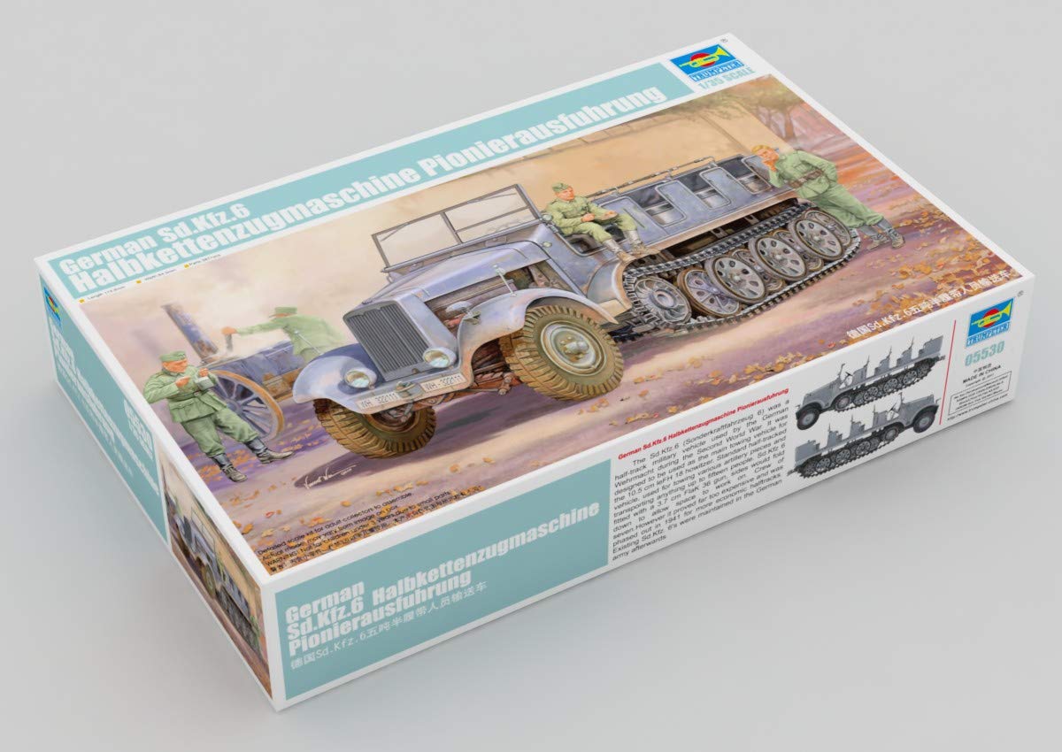 Trumpeter 1:35 - German Sd.Kfz.6 Halbkettenzugmaschine